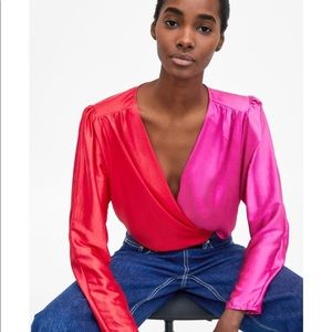 ISO!!! Two Tone Zara Bodysuit
